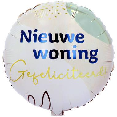 Folieballon 'Gefeliciteerd! Nieuwe Woning' - 45 cm