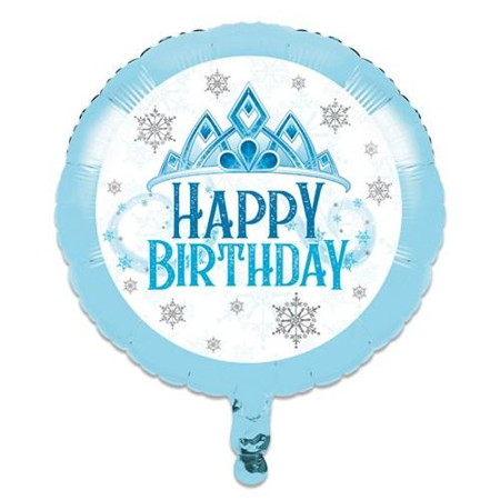 Folieballon snow princess