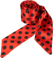 Foulard ou bandeau disco rouge/noir