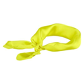 Foulard ou bandeau fluo jaune disco