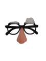Funny glasses with mustache and eyebrows