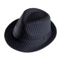 gangster / maffia hoed zwart