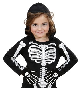 gants squelette enfant