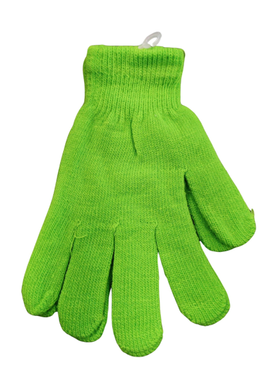 Gebreide handschoenen groen