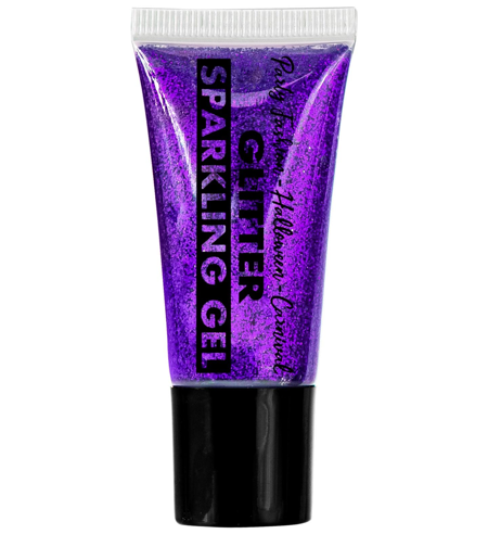 gel pailletée violette de 25 ml