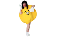 Gele snoep verkleedpak