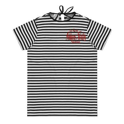 Gestreept Kinder T-shirt in Addams Family Stijl