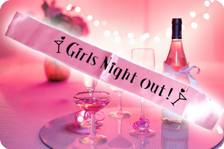 Girls night out sash