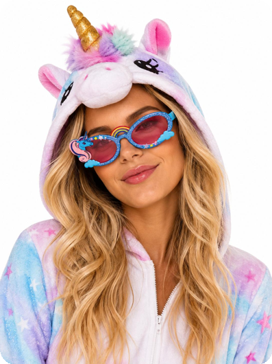Glasses unicorn rainbow