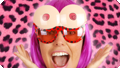 Glasses with breasts Red