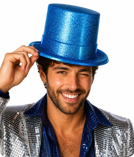 Glitter Buishoed funky turquoise