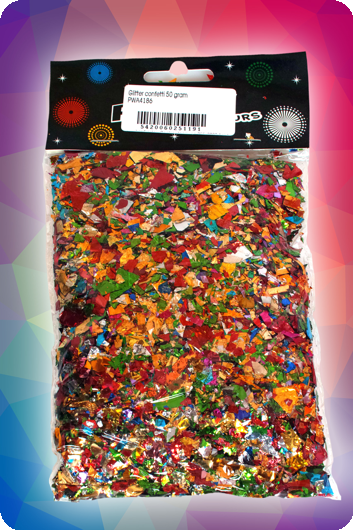 Glitter confetti 50 gram