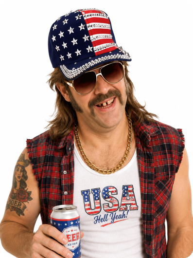 Glitter USA Amerika pet