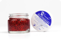 Glittergel rood pot 15ml