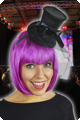 Glittering top hat