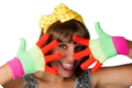Gloves multicolor