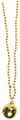 Gold Disco Ball Necklace
