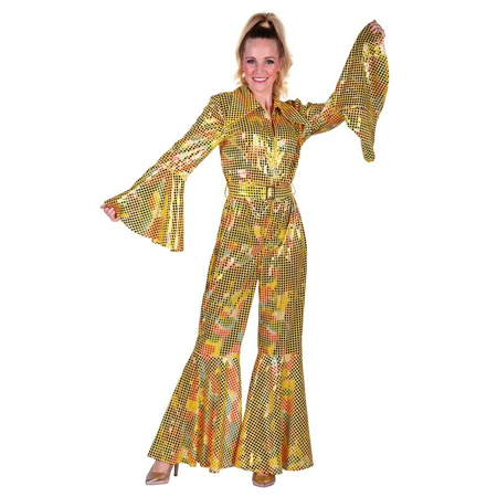 Golden disco catsuit