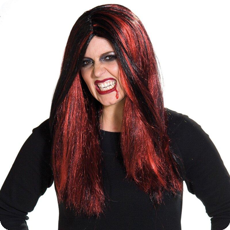 gothic halloween wig