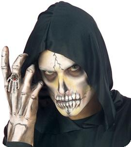 Gotische Skelethand Ring - Halloween Accessoire