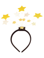 Gouden glitter sterren hoofd accessoire /diadeem