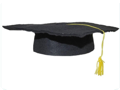 Graduation hat felt