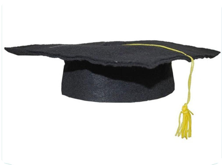 Graduation hat felt