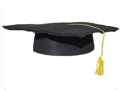 Graduation professor cap