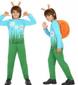 Grappig Slakken Outfit Kinderen