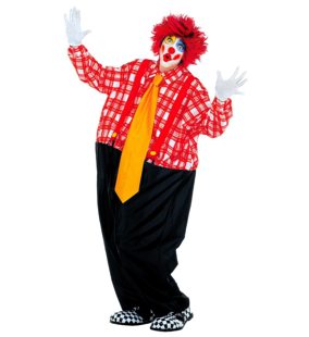grappige Clown met hoepel