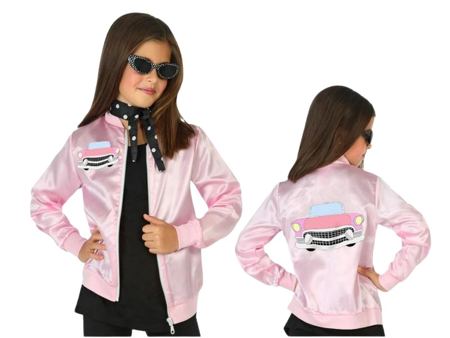 Grease jacket in pink for kids