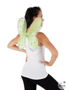 green butterfly wings