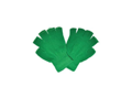Groene vingerloze handschoenen