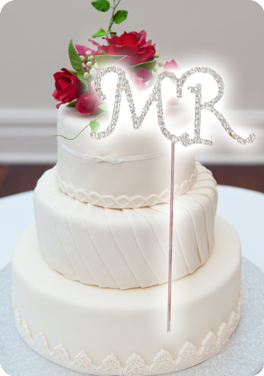 Groom cake decoration