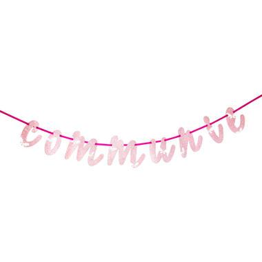 Guirlande communion girl letter
