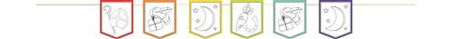 Guirlande de papier Saint Color 4m