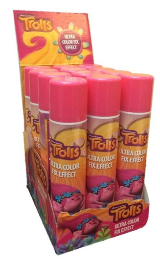 Haar fixing spray 200ML trolls rose