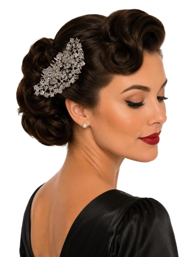 Haarkam strass Belle