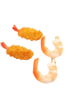 haarspeldjes scampi en gamba fritti