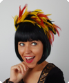 Hair piece with plumes Belgium