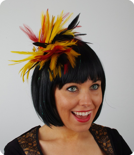 Hair piece with plumes Belgium