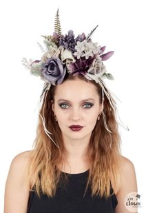 hairband with flowers