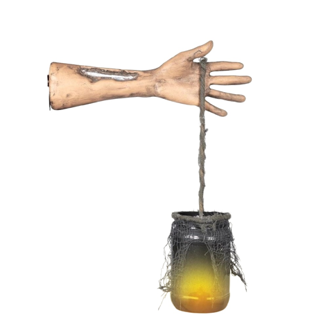 Halloween arm with lantern