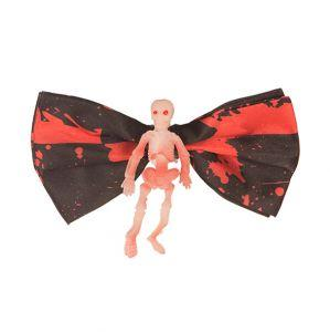 Halloween bowtie with skeleton.