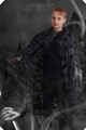halloween cape met netstof 105 CM junior