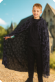 halloween cape met netstof 105 CM junior