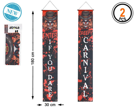 Halloween decoratie muurbanners