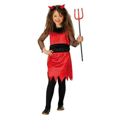 Halloween duivel meisje