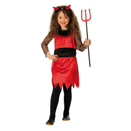 Halloween duivel meisje
