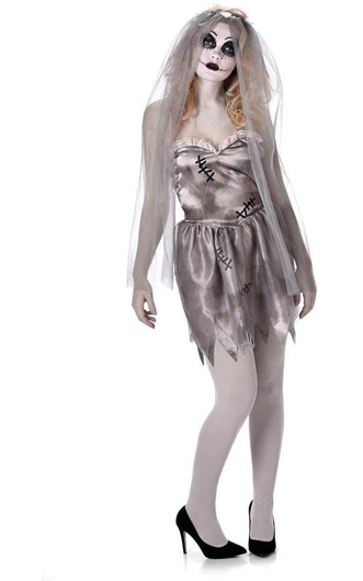 Halloween ghost bride costume